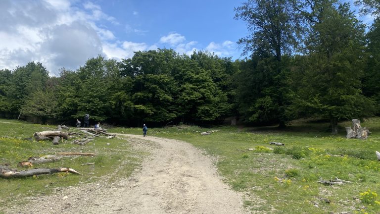 S turistickým krúžkom na Limbašskej 50-ke