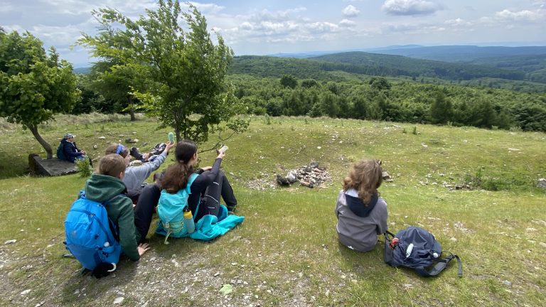 S turistickým krúžkom na Limbašskej 50-ke