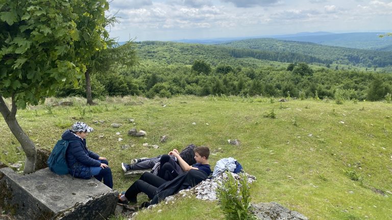 S turistickým krúžkom na Limbašskej 50-ke