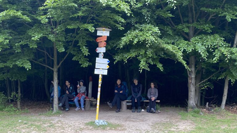 S turistickým krúžkom na Limbašskej 50-ke