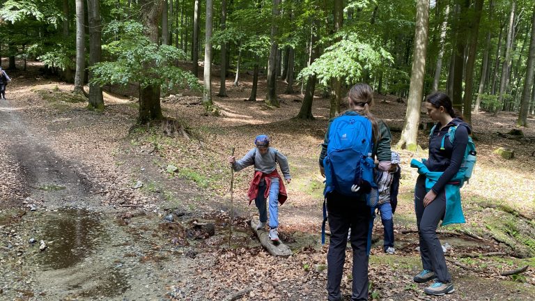 S turistickým krúžkom na Limbašskej 50-ke