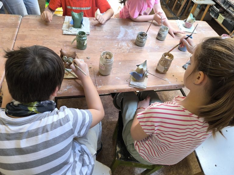 Keramika v CVČ – 2.A