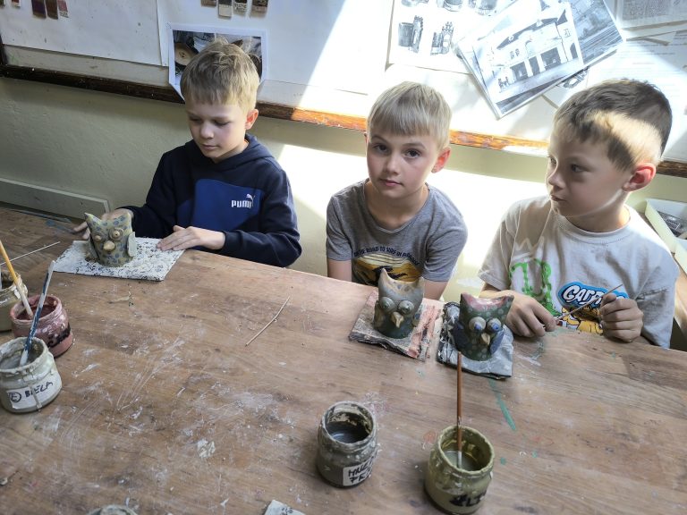 Keramika v CVČ – 2.A