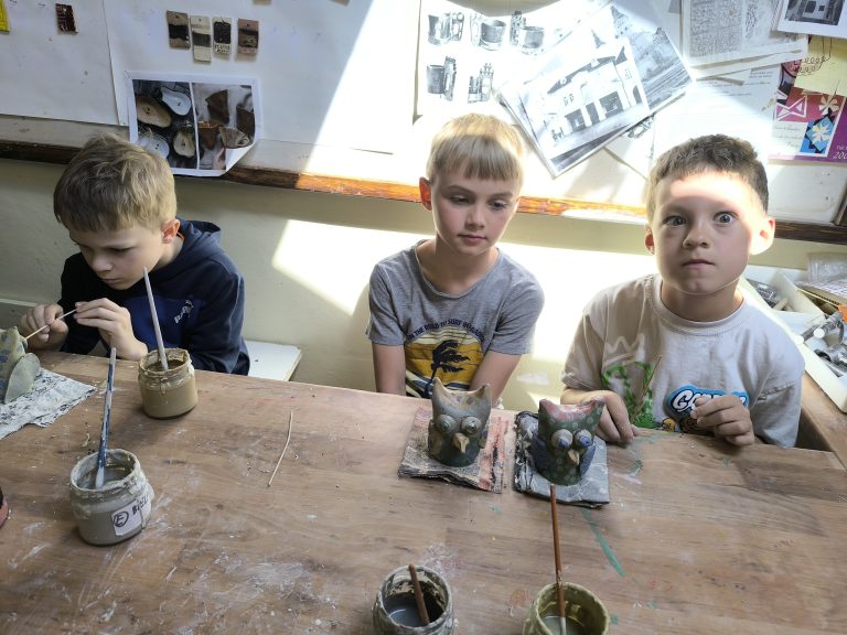 Keramika v CVČ – 2.A