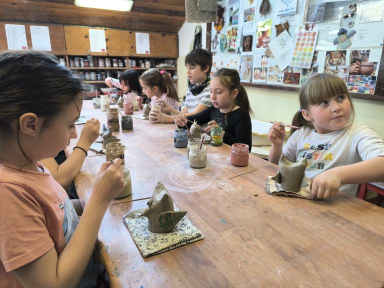 Keramika v CVČ – 2.A