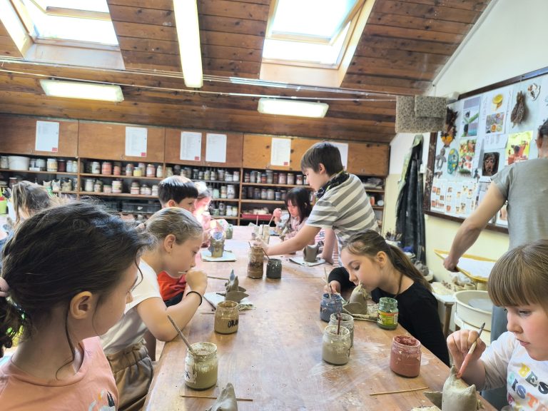 Keramika v CVČ – 2.A