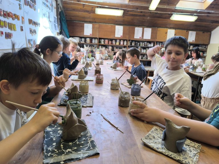 Keramika v CVČ – 2.A