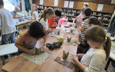 Keramika v CVČ – 2.A