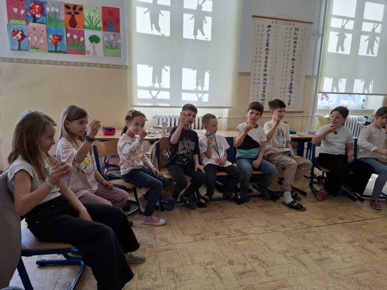 Interaktívna bubnovačka v 2.B