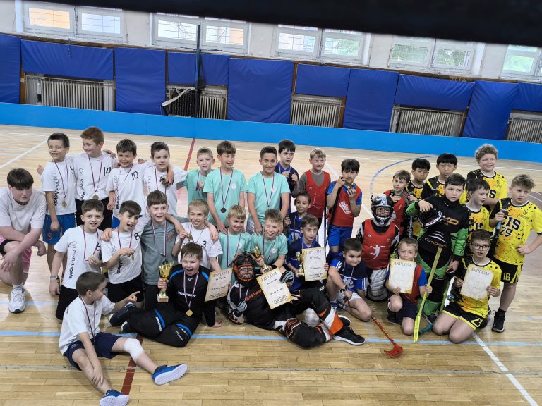 Staromestská liga vo florbale – 2. miesto mladších žiakov