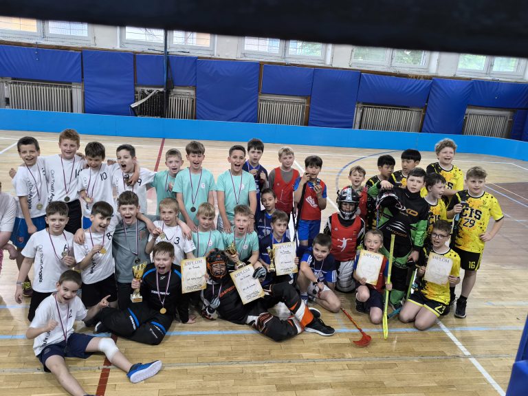Staromestská liga vo florbale – 2. miesto mladších žiakov