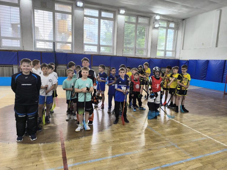 Staromestská liga vo florbale – 2. miesto mladších žiakov