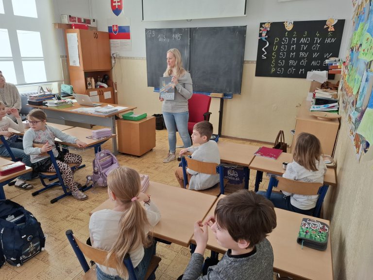 Čítanie s rodičmi v 2.B – projekt