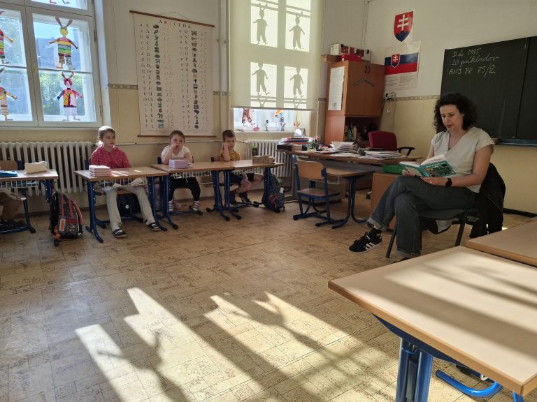 Čítanie s rodičmi v 2.B – projekt