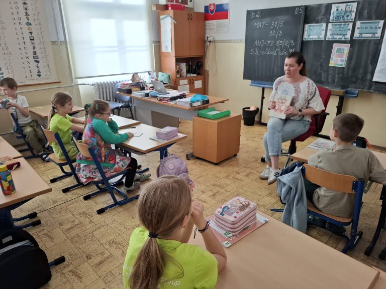 Čítanie s rodičmi v 2.B – projekt