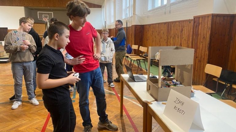 Úspech našich deviatakov na STEM turnaji Záhorácky robot 2025