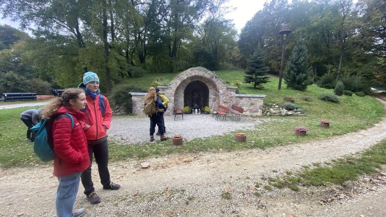 S turistickým krúžkom v pohorí Tribeč