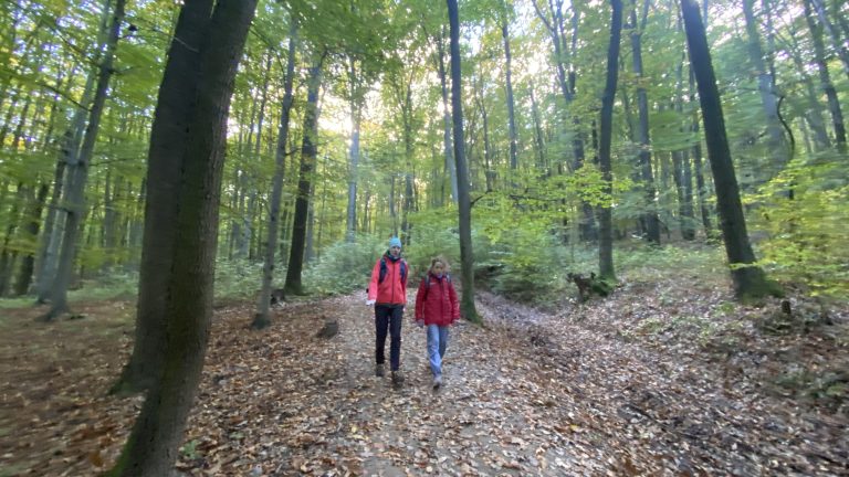 S turistickým krúžkom v pohorí Tribeč