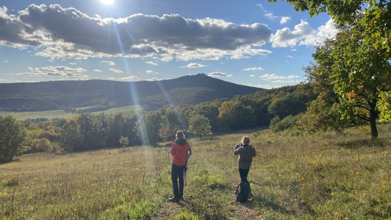 S turistickým krúžkom v pohorí Tribeč