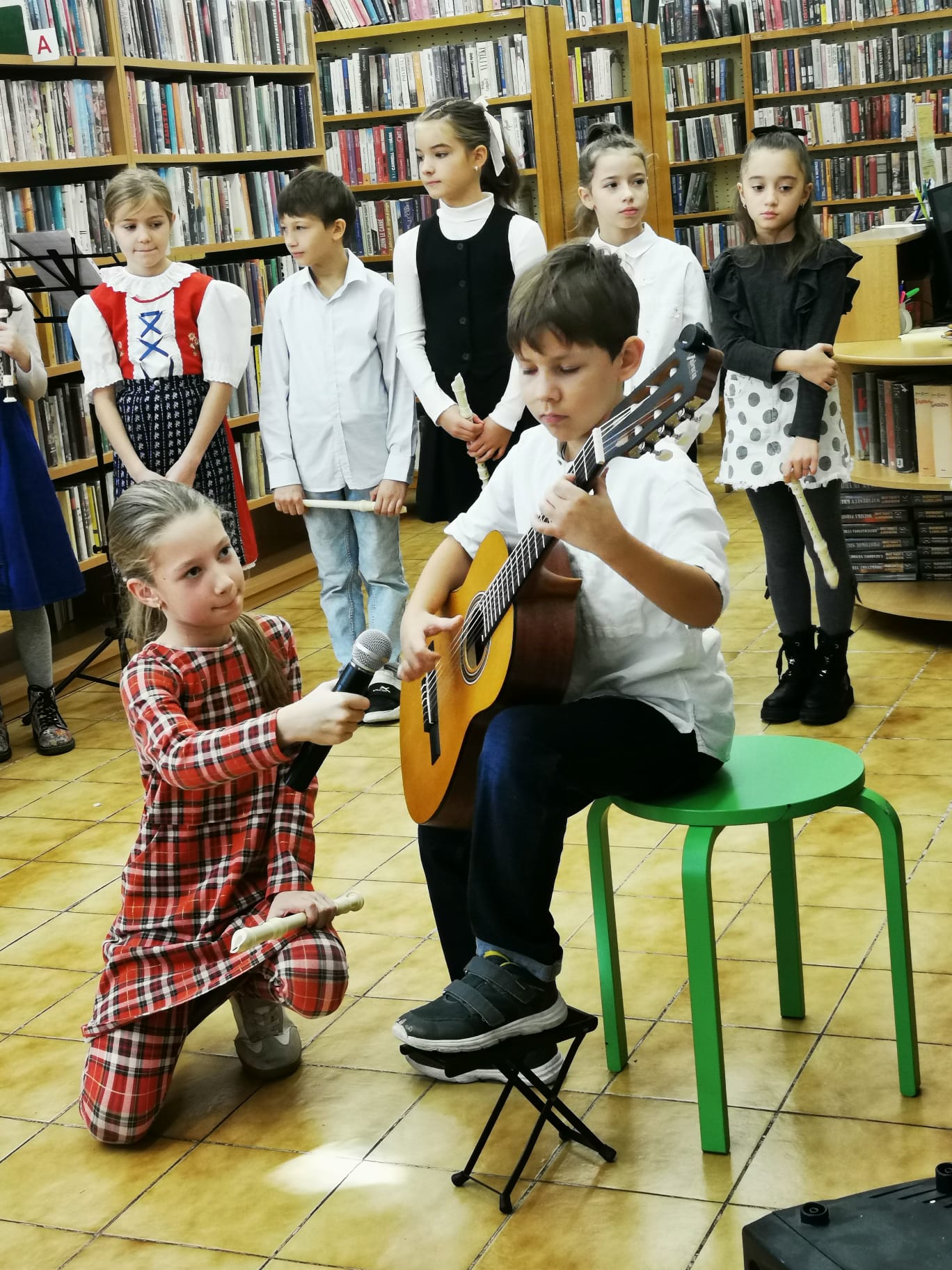 Vystúpenie pre seniorov v Staromestskej knižnici