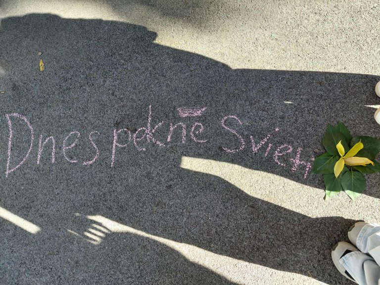 Jesenné učenie vonku