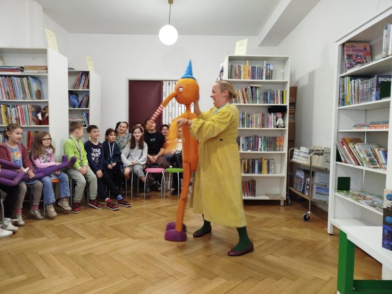 Divadelné bábkové predstavenie v Staromestskej knižnici