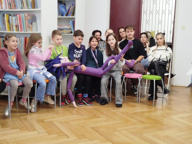 Divadelné bábkové predstavenie v Staromestskej knižnici
