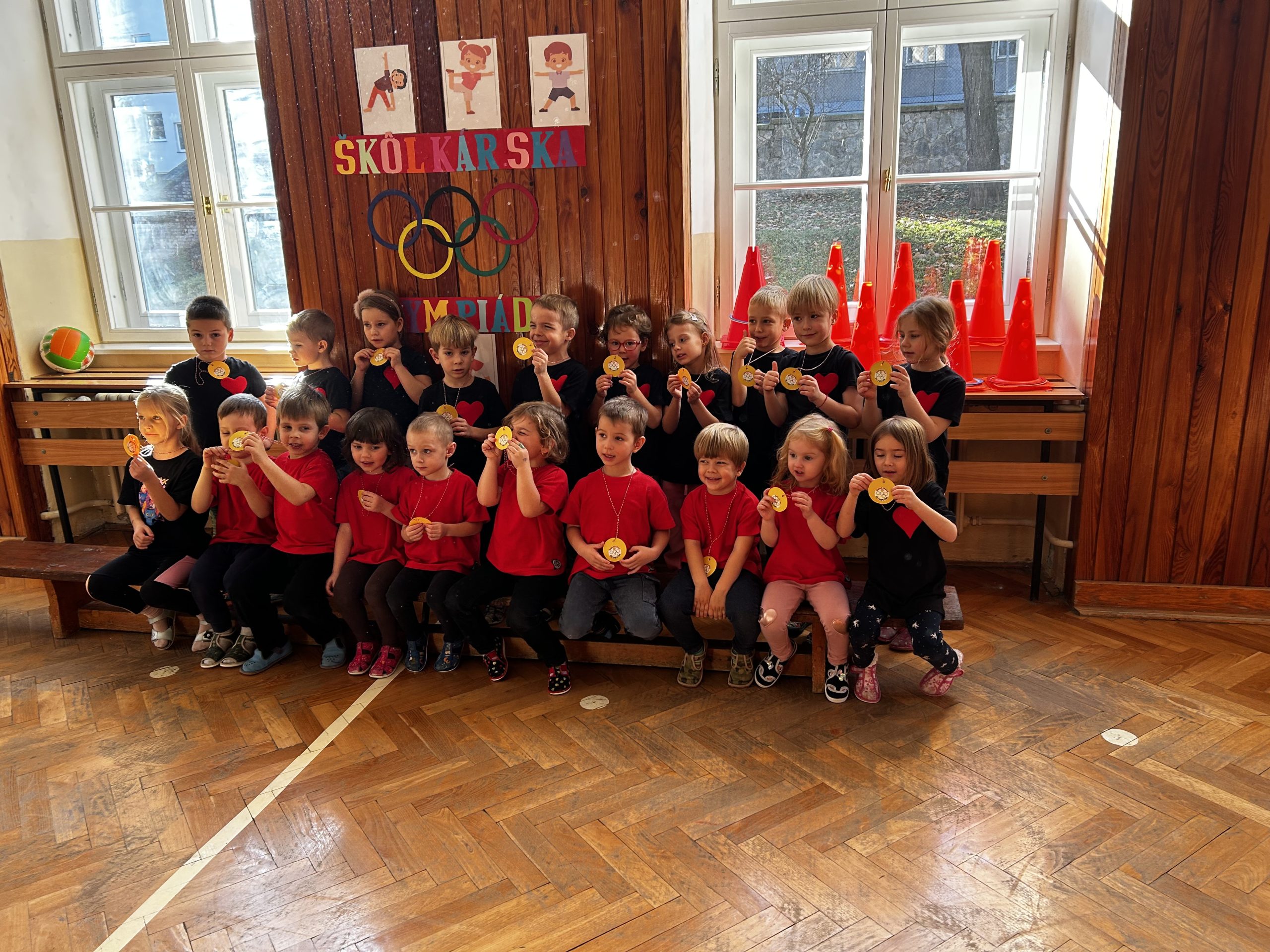 Športová olympiáda v materskej škole