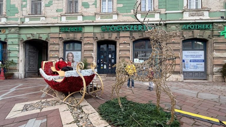 S turistickým krúžkom zo Slovenska do Maďarska. Vianočné trhy v Ostrihome.