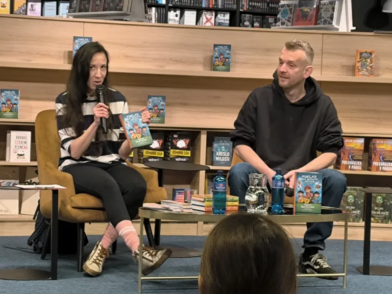 Beseda ku knihe Poklad pod hradným kopcom