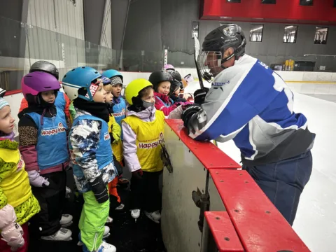 Korčuliarsky výcvik starších škôlkarov