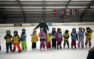 Korčuliarsky výcvik starších škôlkarov