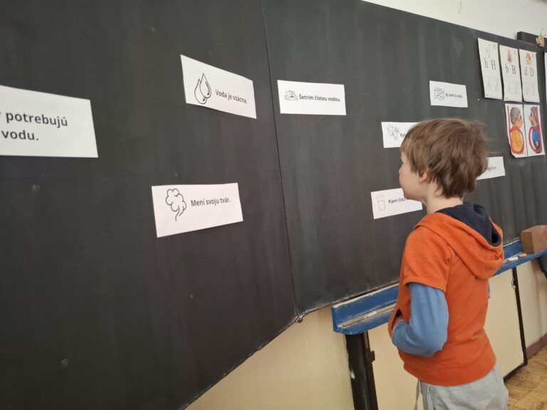 Svetový deň vody v 1. ročníku