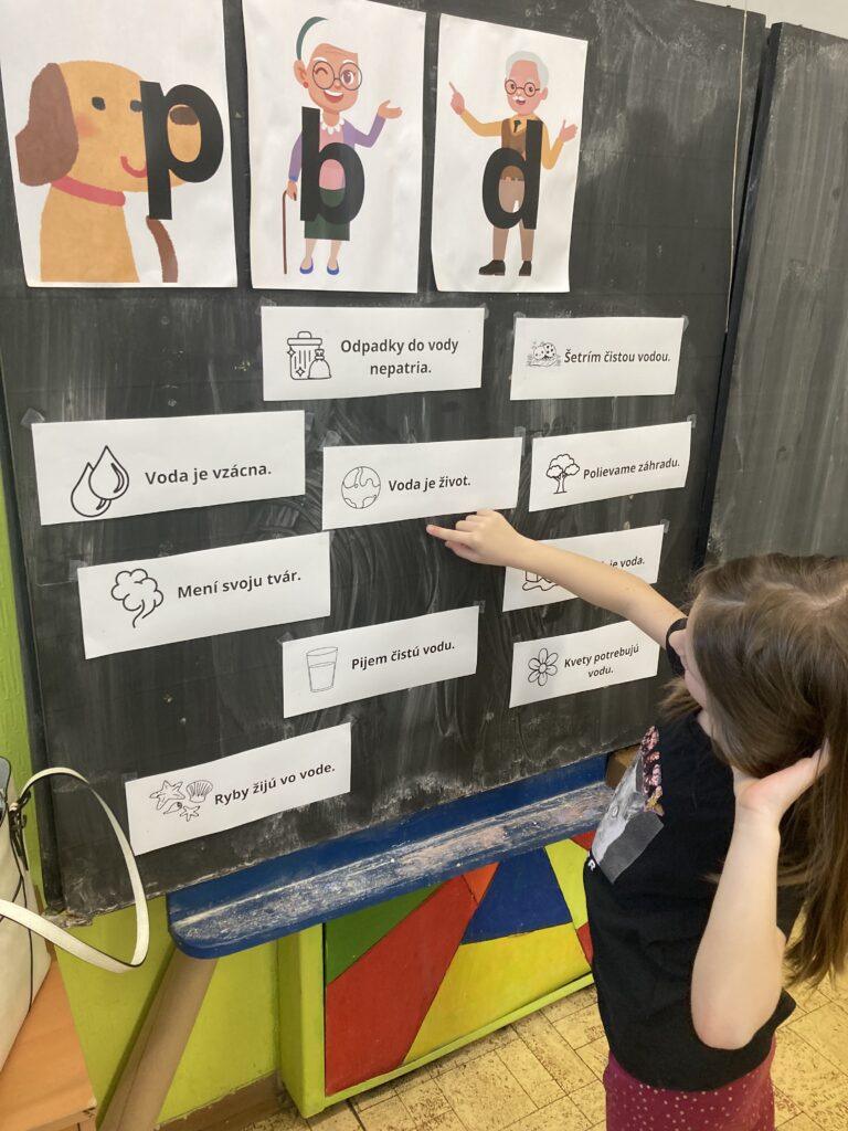 Svetový deň vody v 1. ročníku